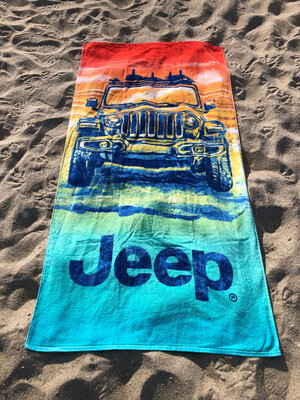 Towel Surfs Up Jeep