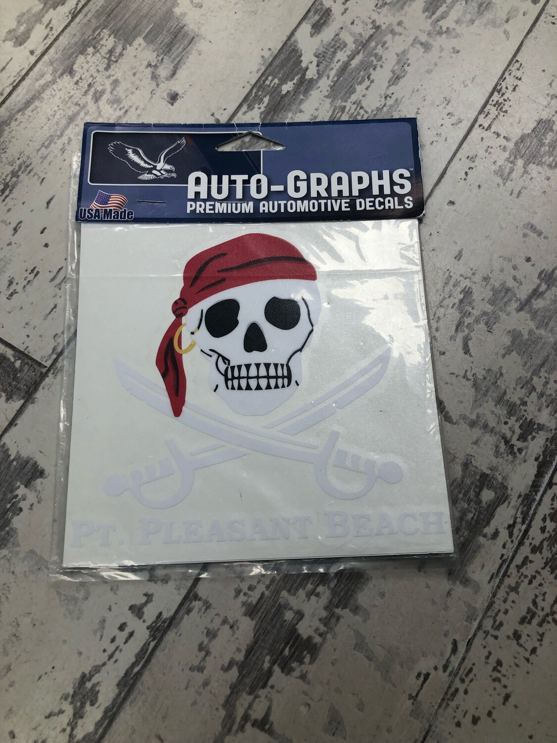Auto Decal Pirate Skull