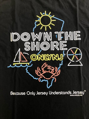 Adult Down The Shore T-Shirt