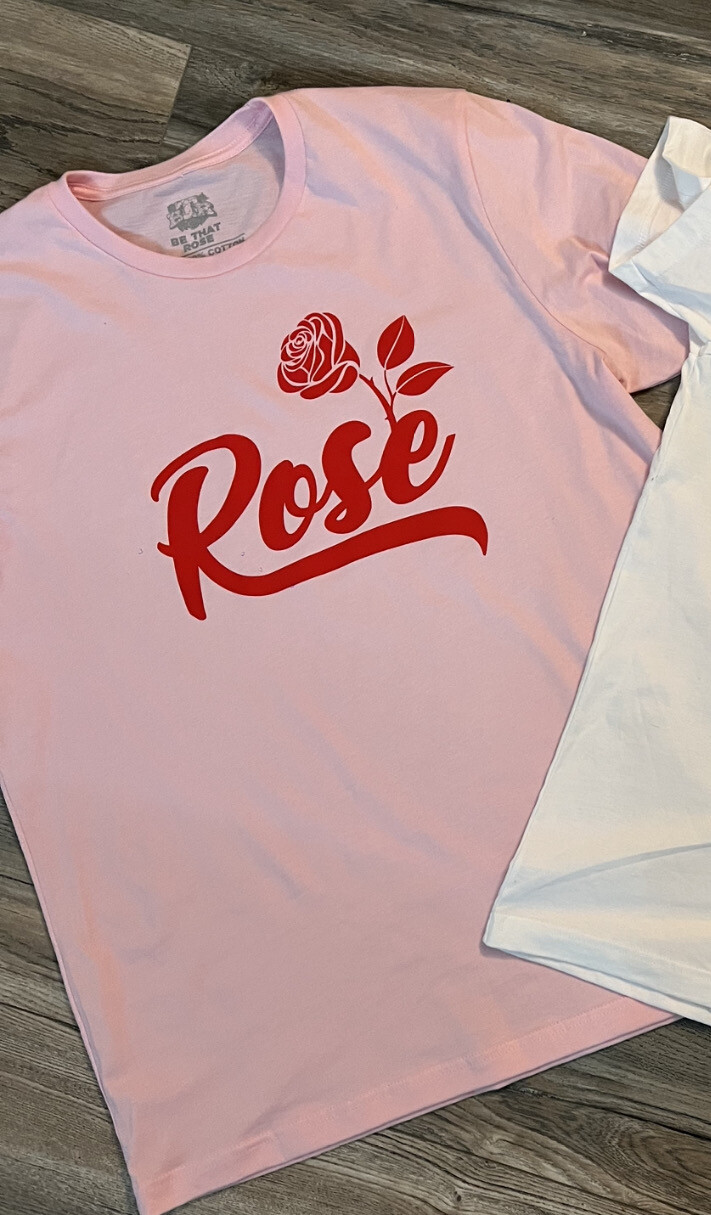 Pink Growing Rose