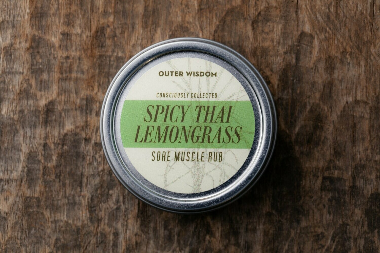 Spicy Thai Lemongrass: Sore Muscle Rub