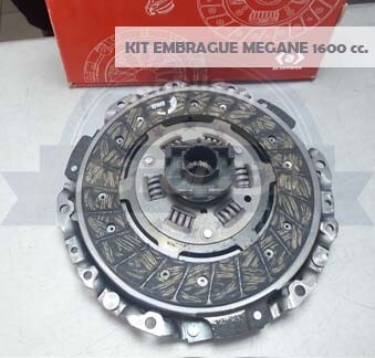 KIT EMBRAGUE 215 MM MEGANE 1600 (P+D+R)