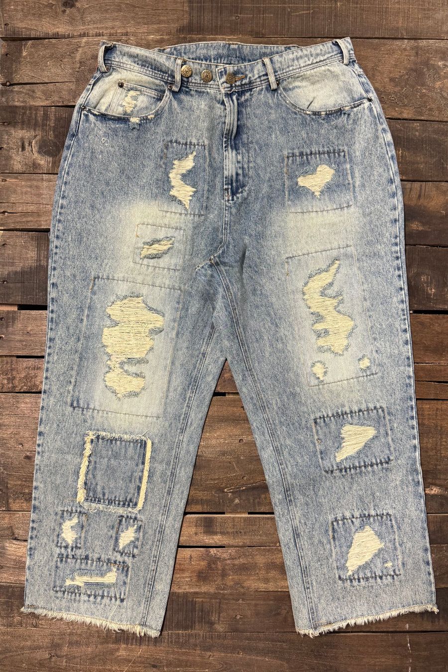 Jaded gypsy Peace and love jeans