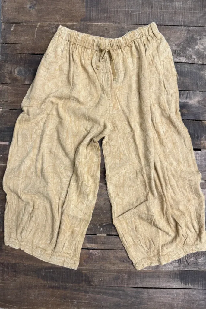 E Jaded Gypsy Quilted Path Pants
