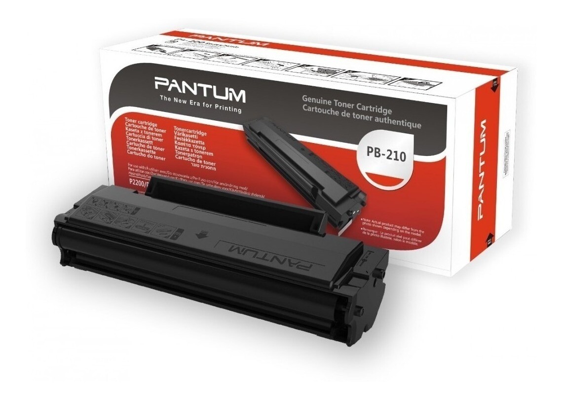 Toner Pantum Pb-210r Recargable 1600 Paginas Original