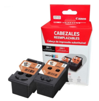 kit Cabezal Negro y  Color Canon G2100 G3100 G4100 Original CH1 y  BH1