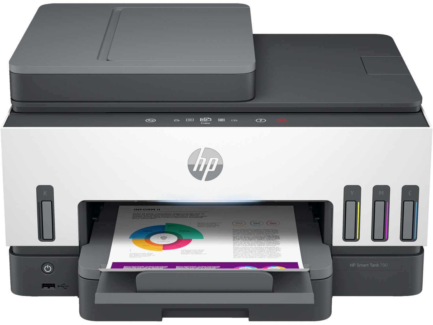 IMPRESORA MULTIFUNCIONAL. SMART TANK 790 WIFI, DUPLEX Y ADF 20,000pag.