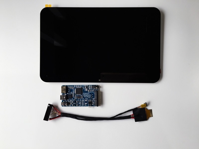 7&quot; black frame universal HDMI LCD with capacitive multi-touch (Gen2)