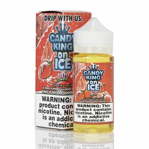 Candy King Belts Strawberry On ICE 100ml 3mg