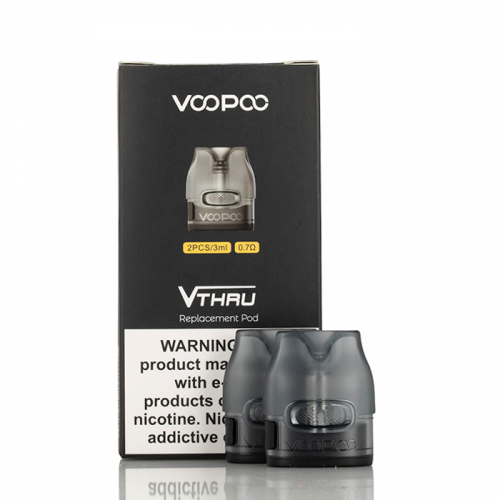 VOOPOO V.THRU PRO REPLACEMENT PODS - 2 Pack, Resistance: 0.7 Ohm