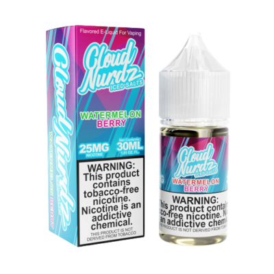 CLOUD NURDZ ICED - Watermelon Berry Salt 30ml