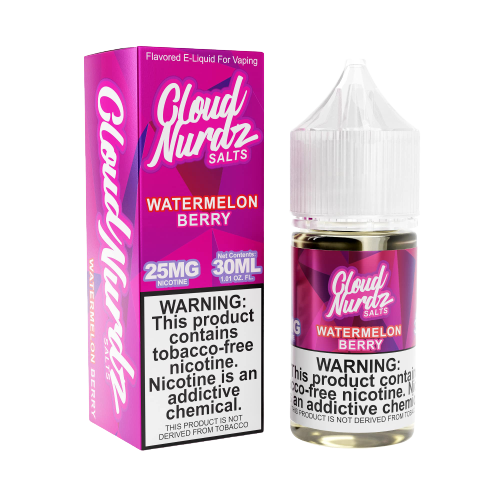 CLOUD NURDZ - Watermelon Berry Salt 30ml