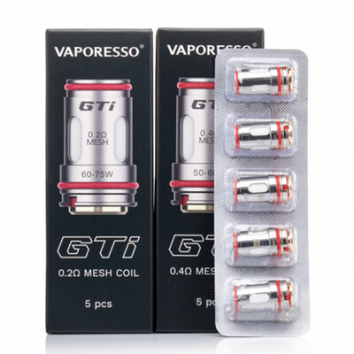 VAPORESSO GTI MESH REPLACEMENT COIL - 5 PACK