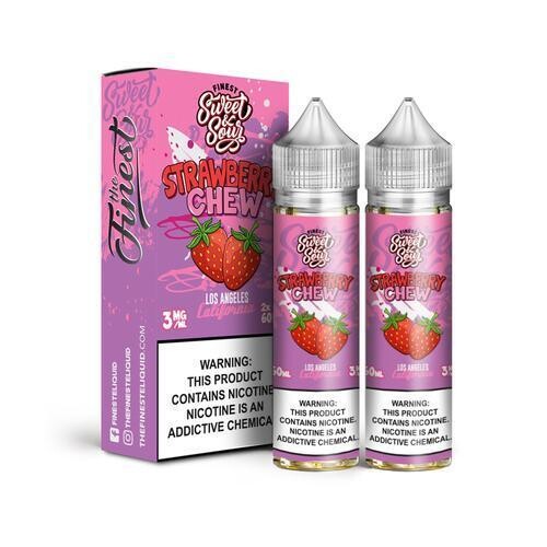 Finest Sweet &amp; Sour: Strawberry Chew 60ml