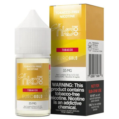 Naked 100 TFN Max Salt Euro Gold