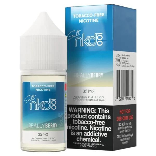 Naked 100 TFN Max Salt Really Berry