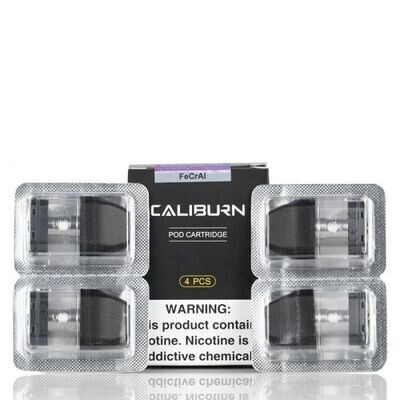 Uwell Caliburn Replacement Pod - 4 Pack