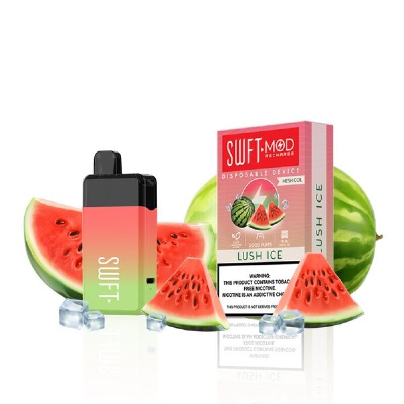 SWFT Mod Recharge Mesh Disposable 5000 Puffs, Flavor: Lush Ice
