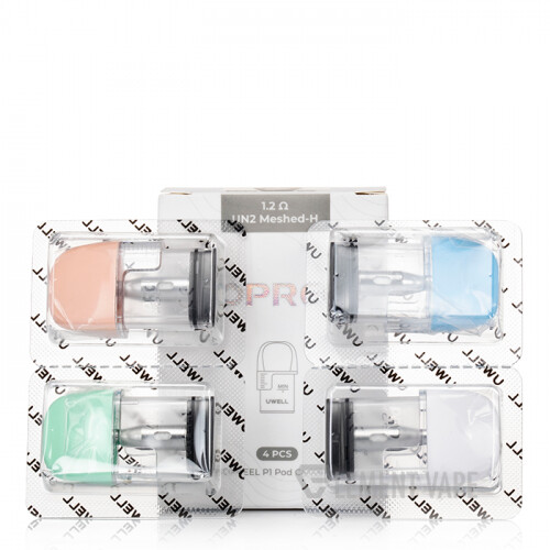 Popreel P1 by Uwell Replacement Pod - 4 Pack