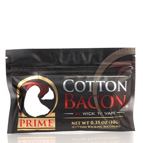 WICK &#39;N&#39; VAPE ORGANIC COTTON BACON PRIME