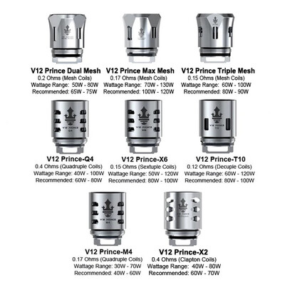 SMOK TFV12 REPLACEMENT COILS (3-Pack)
