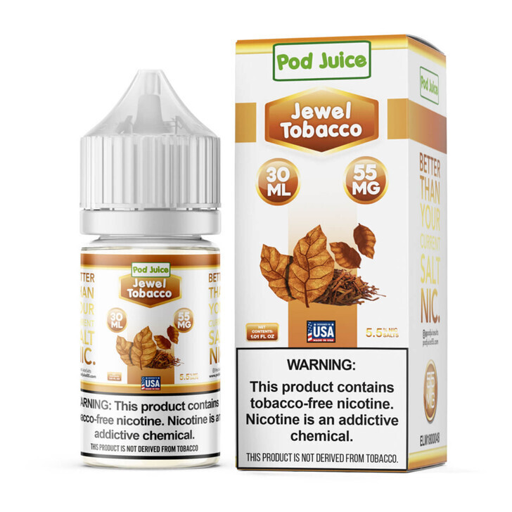 POD JUICE - JEWEL TOBACCO Salt 30ml