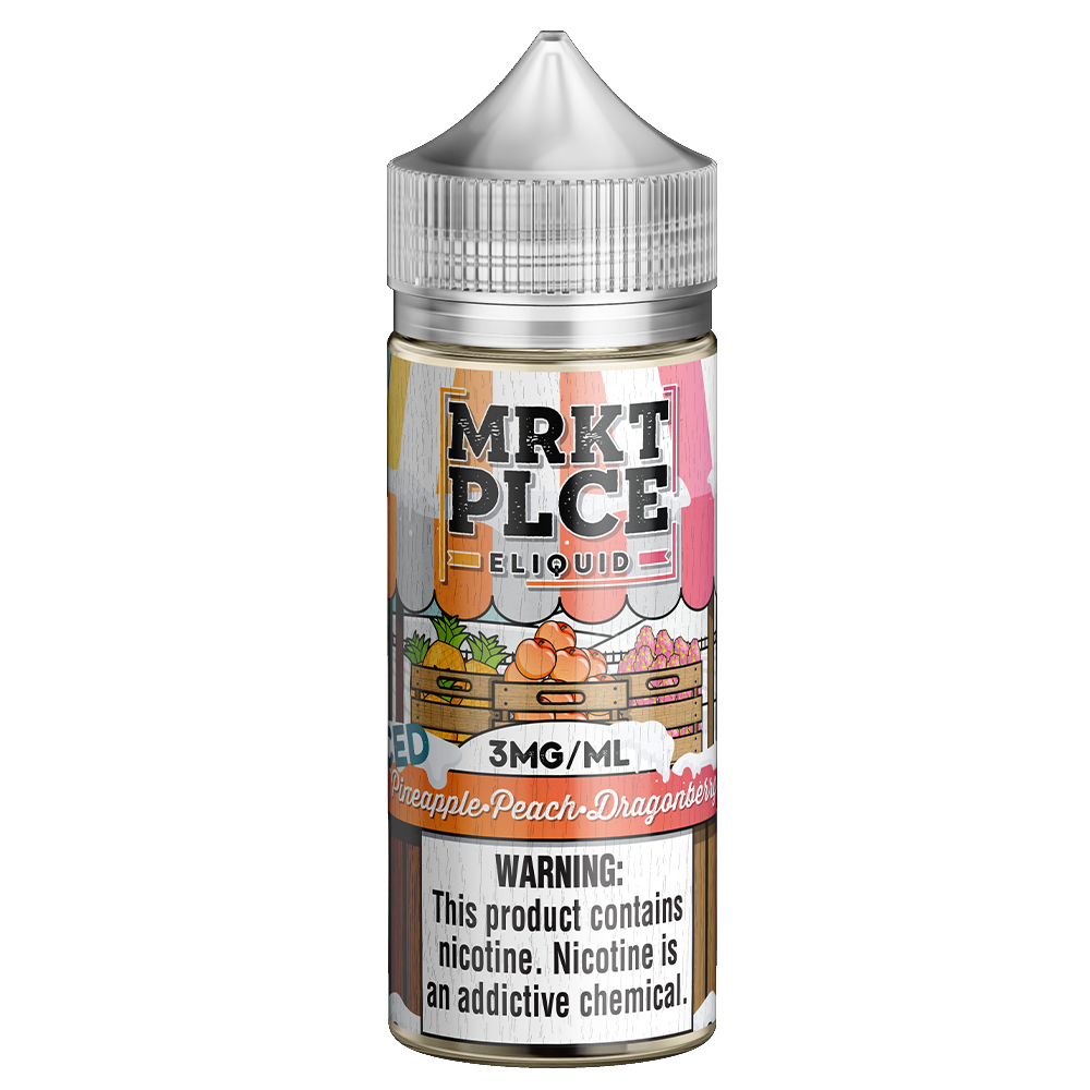 MRKT PLCE - Ice Pineapple Peach Dragonberry 100ml