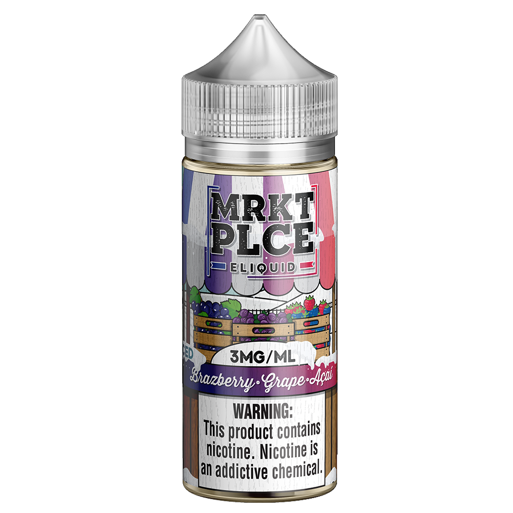 MRKT PLCE - Ice Brazberry Grape Acai 100ml