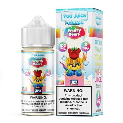 POD JUICE FREEZE- FRUITY BEARS 100ml