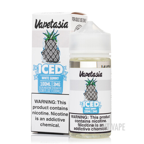 VAPETASIA - ICED WHITE GUMMY 100ml