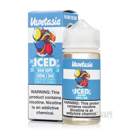 VAPETASIA - ICED RAIN BOPS 100ml