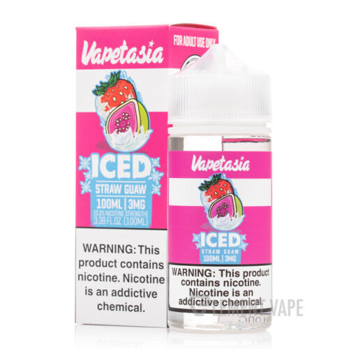 VAPETASIA - ICED STRAW GUAW 100ml