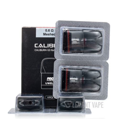 UWELL CALIBURN G3 REPLACEMENT POD CARTRIDGE- 4 Pack