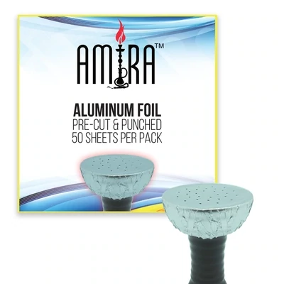 Amira Pre-Punched Aluminum Foil (50-pack)