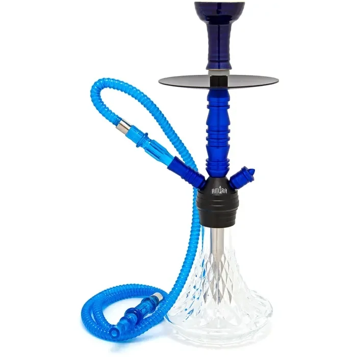 Amira 18&quot; Crystal 1-Hose Hookah