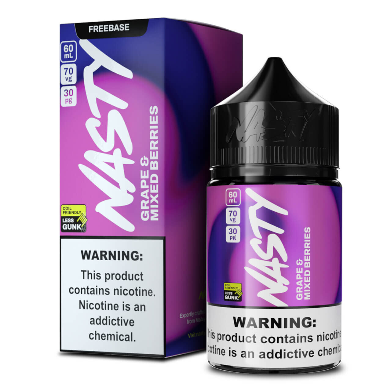 NASTY- Modmate Grape &amp; Mixed Berries 60ml