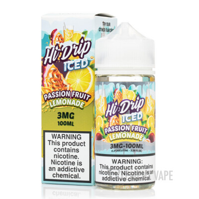 HI-DRIP - PASSIONFRUIT LEMONADE ICED 100ml