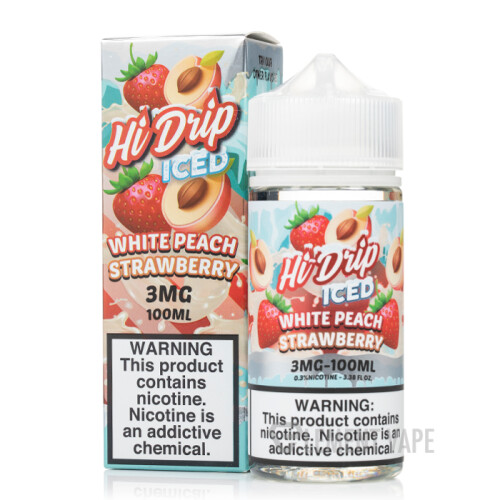 HI-DRIP - WHITE PEACH STRAWBERRY ICED 100ml