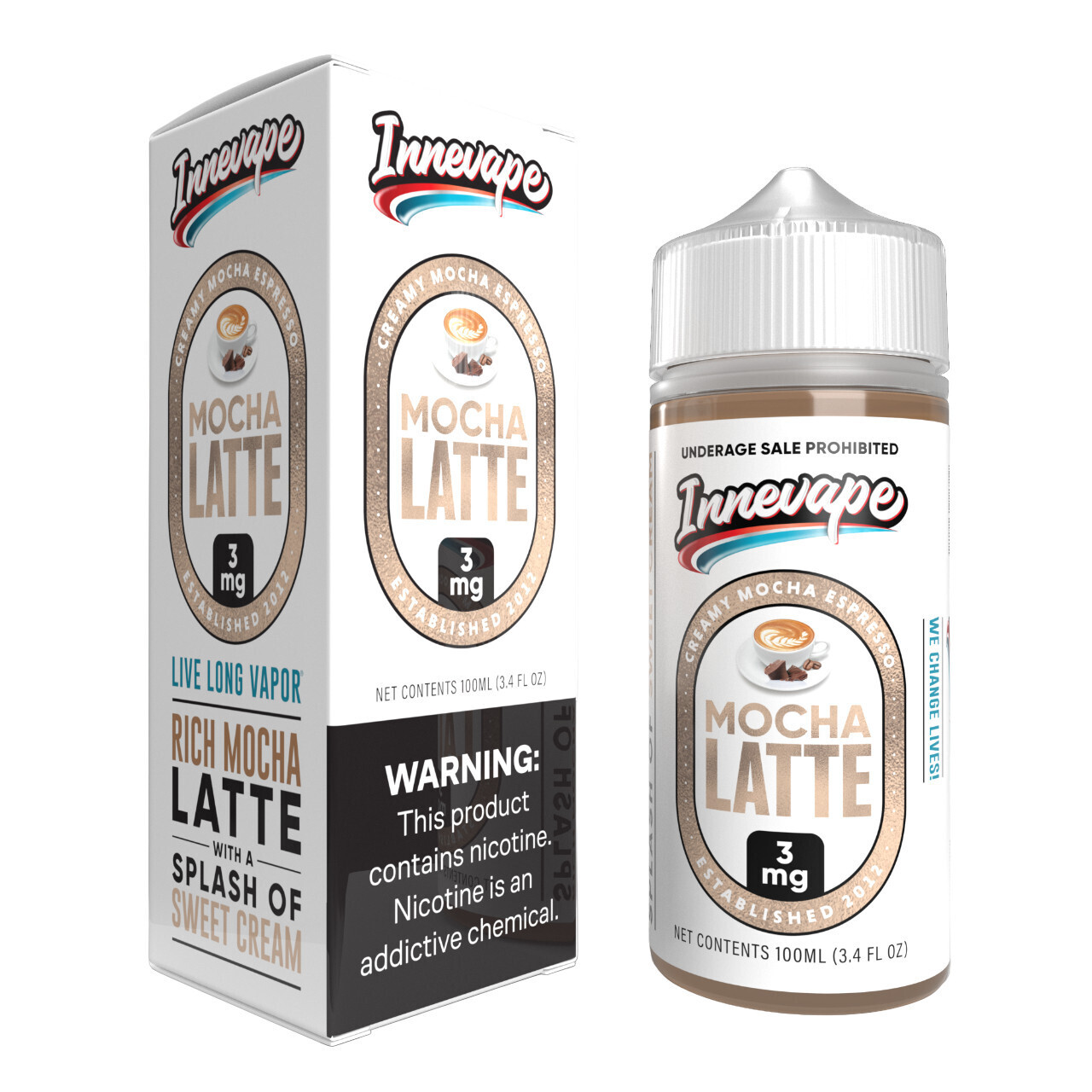 INNEVAPE-MOCHA LATTE 100ml