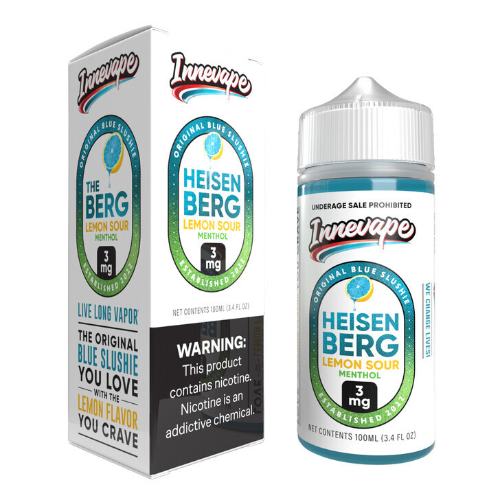 INNEVAPE-HEISENBERG LEMON SOUR MENTHOL 100ml