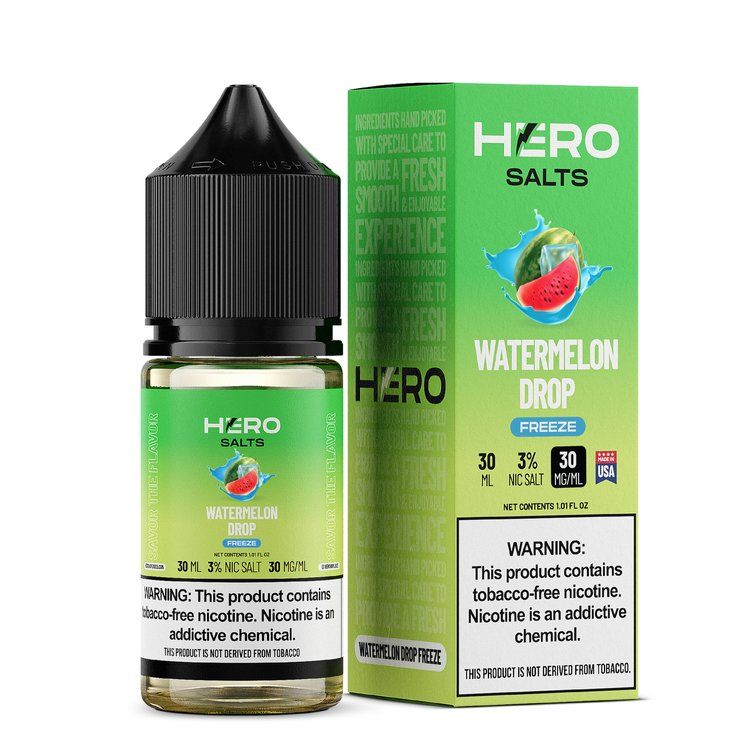 HERO - WATERMELON DROP FREEZE Salt 30ml