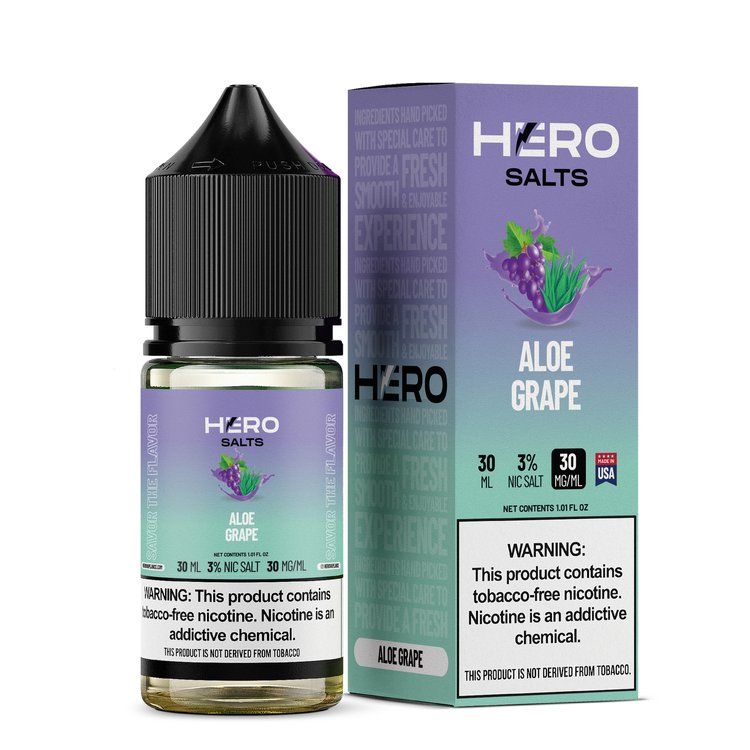 HERO - ALOE GRAPE Salt 30ml