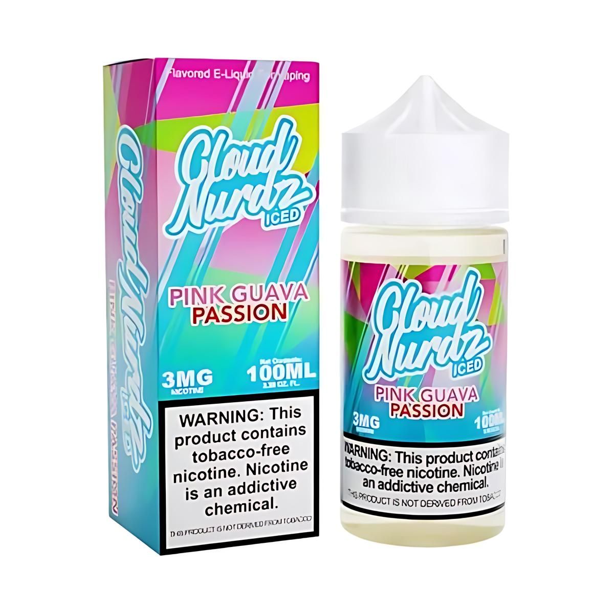 CLOUD NURDZ ICED - PINK GUAVA PASSION 100ml