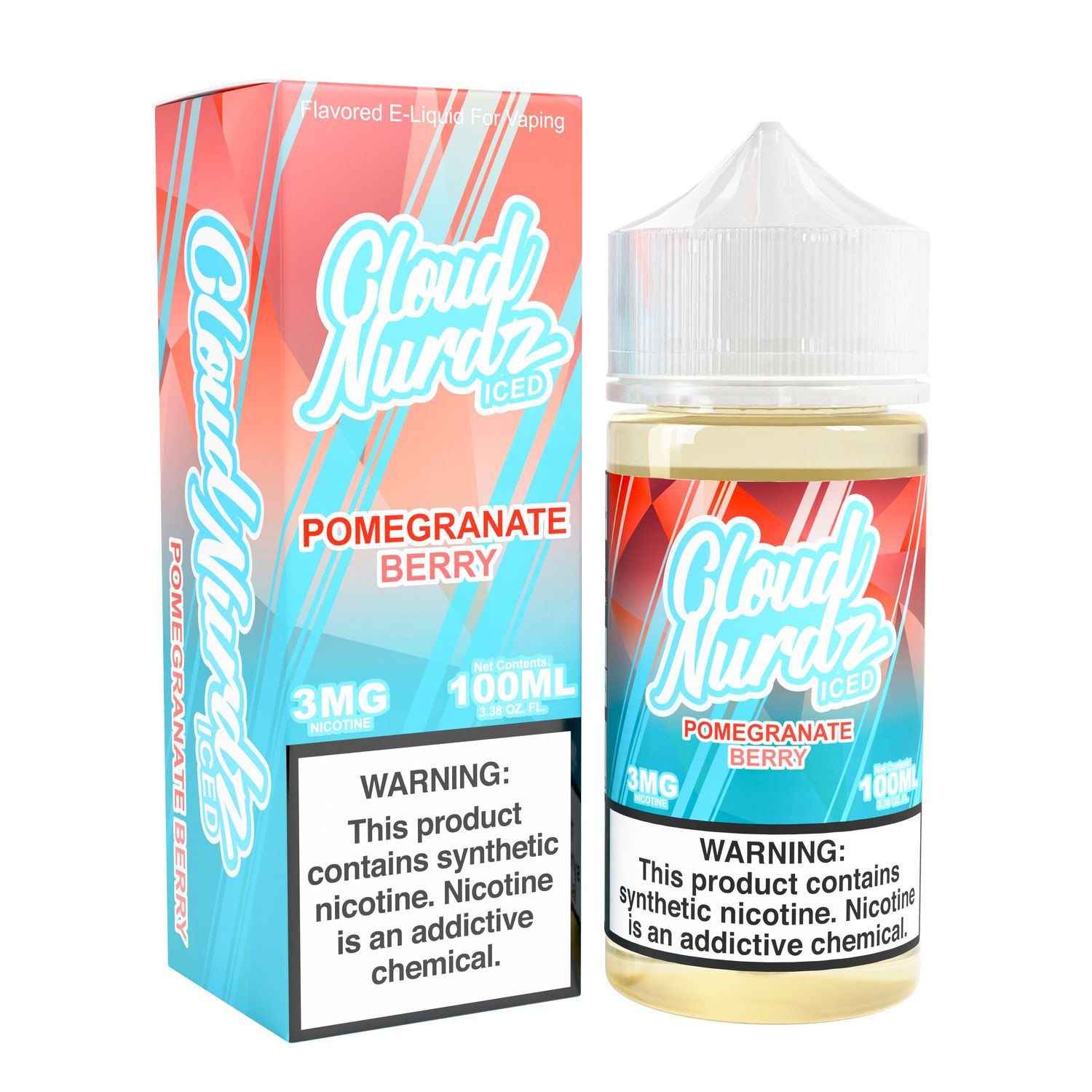 CLOUD NURDZ ICED - POMEGRANATE BERRY 100ml