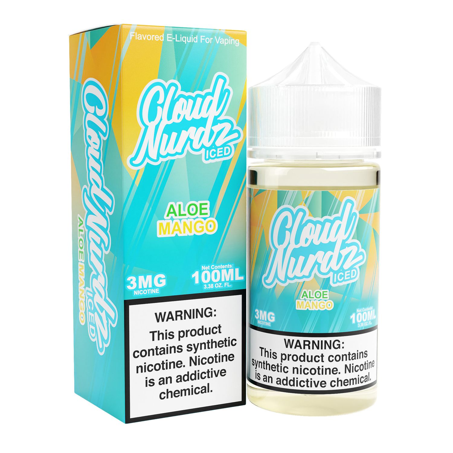 CLOUD NURDZ ICED - ALOE MANGO 100ml