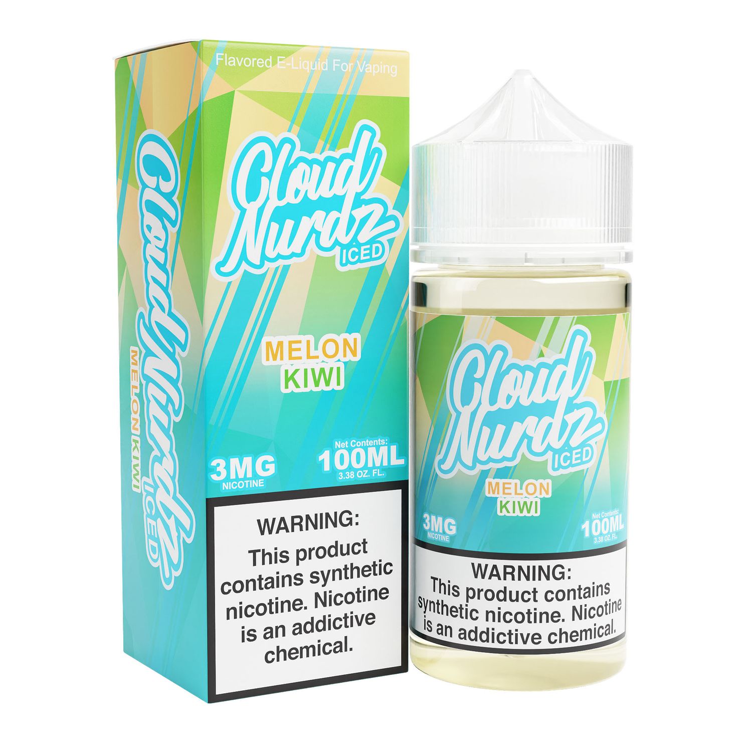 CLOUD NURDZ ICED - KIWI MELON 100ml