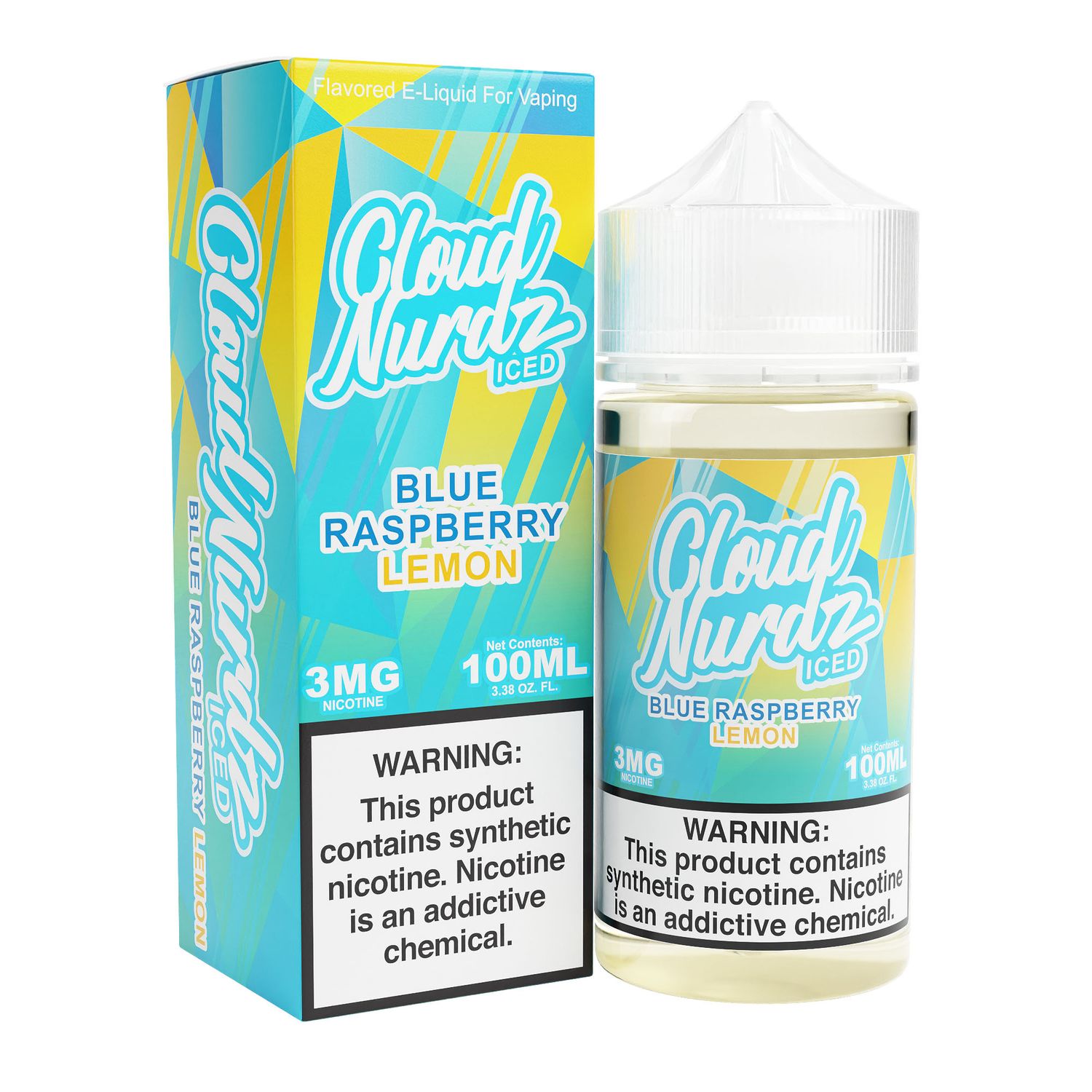 CLOUD NURDZ ICED - TFN Blue Raspberry Lemon 100ml