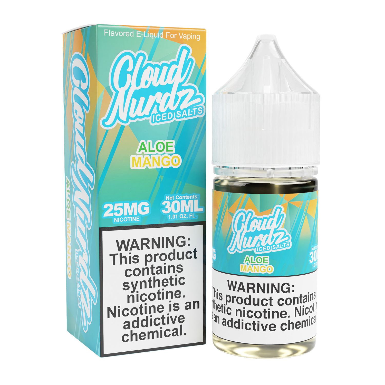 CLOUD NURDZ ICED - ALOE MANGO Salt 30ml