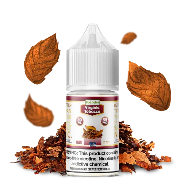 POD JUICE - VIRGINIA TOBACCO Salt 30ml