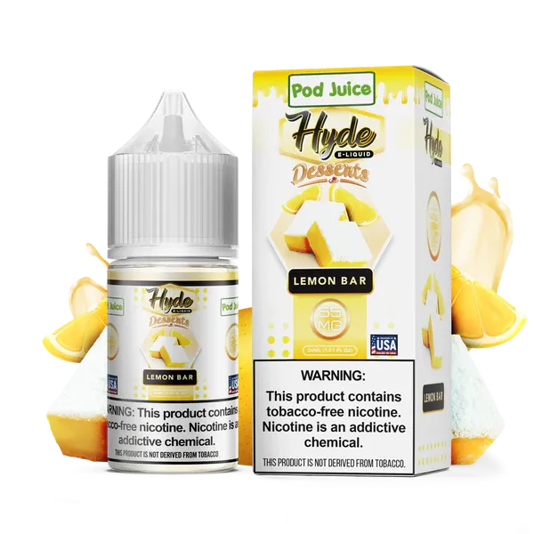 HYDE X POD JUICE - LEMON BAR Salt 30ml
